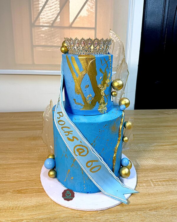 Crown Pageant Sash Cake - TheBakingBarnNG