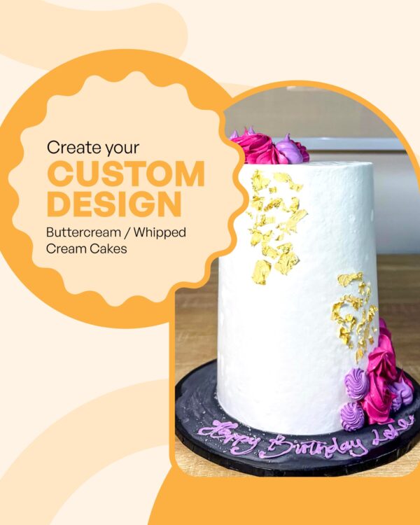 custom buttercream cakes