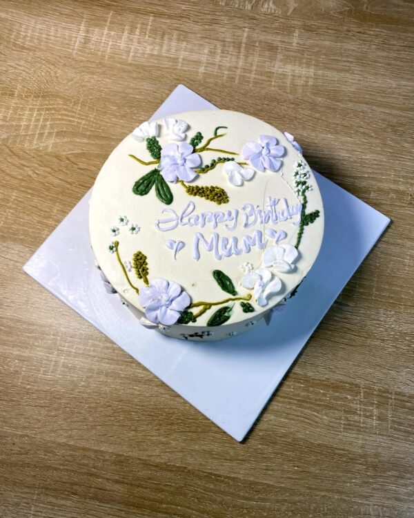 Draw Me Flower Cake - The Baking Barn NG